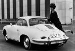 Porsche 356B 1600 Super Coupe by Karmann 1961 года